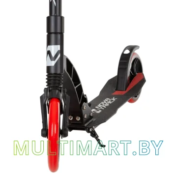 Самокат Novatrack Deft Pro New 230FS.DEFT.BBK22 (черный/красный, 2022) картинка 4